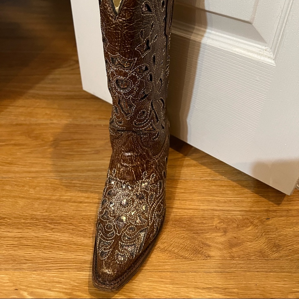 Corral Distressed Western Boots